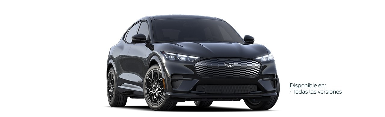 Camioneta SUV Eléctrica Ford Mustang Mach-E de Gran Poder y Desempeño en Color Negro Ocaso