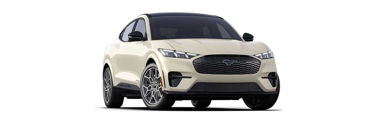 Ford Mustang Mach-E 2025, SUV Eléctrica de Gran Tecnología y Autonomía color Arena
