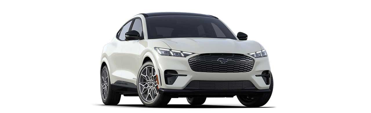 Ford Mustang Mach-E 2025, SUV Eléctrica de Gran Tecnología y Autonomía color Blanco Metálico