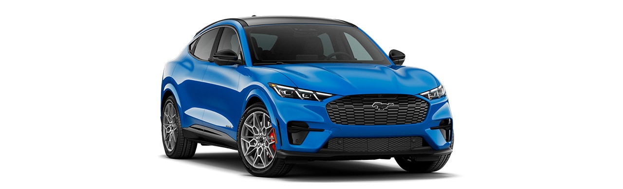 Ford Mustang Mach-E 2026, SUV Eléctrica de Gran Tecnología y Autonomía color Azul Eléctrico