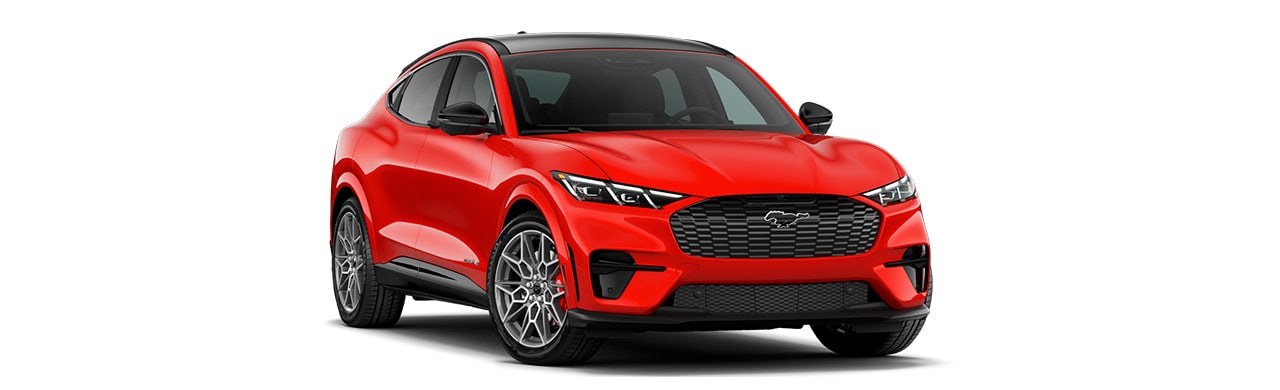 Ford Mustang Mach-E 2026, SUV Eléctrica de Gran Tecnología y Autonomía color Rojo Racing