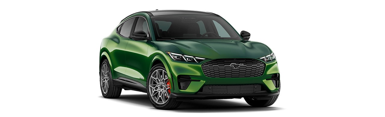 Ford Mustang Mach-E 2026, SUV Eléctrica de Gran Tecnología y Autonomía color Verde Obscuro