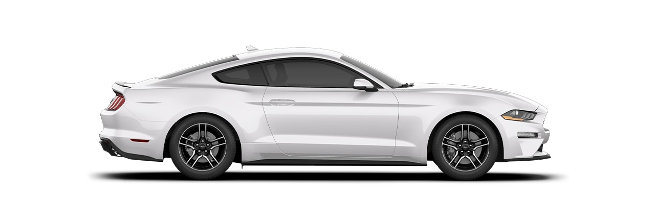 Enamórate del diseño del Auto Deportivo Ford Mustang 2023 en color Blanco Oxford