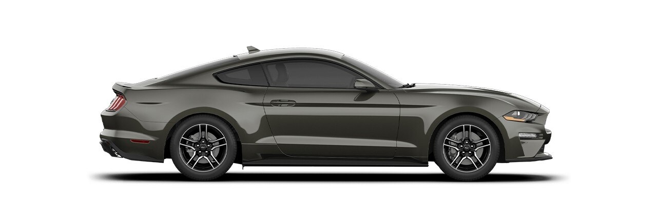 Enamórate del diseño del Auto Deportivo Ford Mustang 2023 en color Gris Magneto