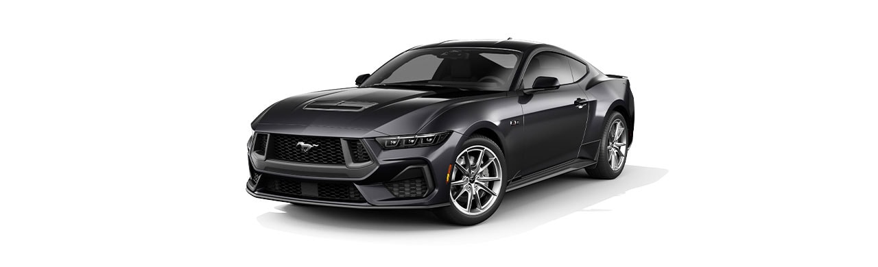Enamórate del diseño del Auto Deportivo Ford Mustang 2024 en color Gris Magneto