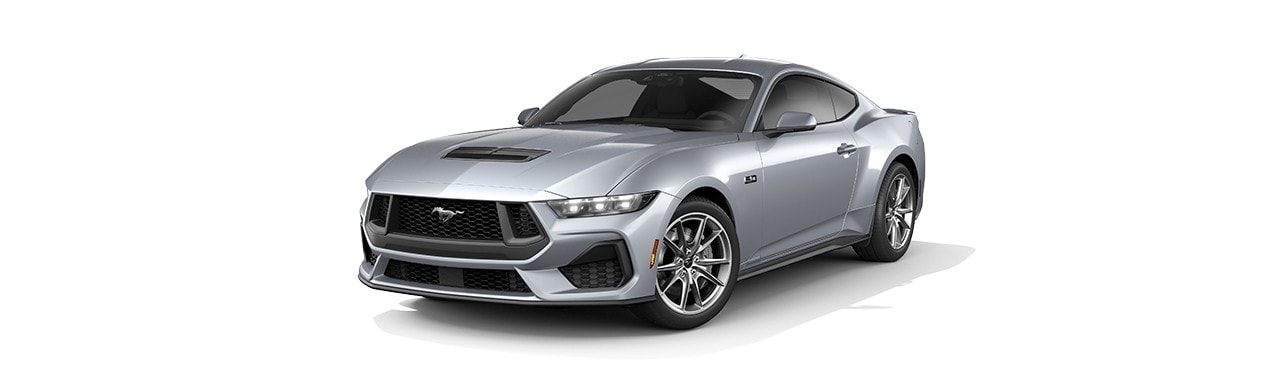 Enamórate del diseño del Auto Deportivo Ford Mustang 2024 en color Plata