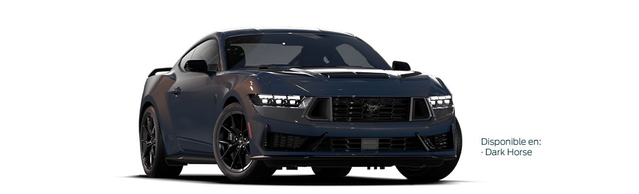 Enamórate del diseño del Auto Deportivo Ford Mustang 2025 en color Azul Cometa