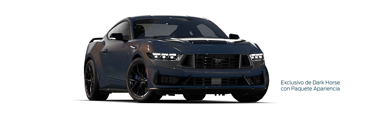 Lleva tu Adrenalina al límite con el Deportivo Ford Mustang Dark Horse 2026 color Azul Cometa