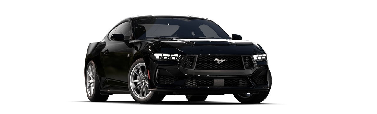 Enamórate del diseño del Auto Deportivo Ford Mustang 2026 en color Negro Ocaso
