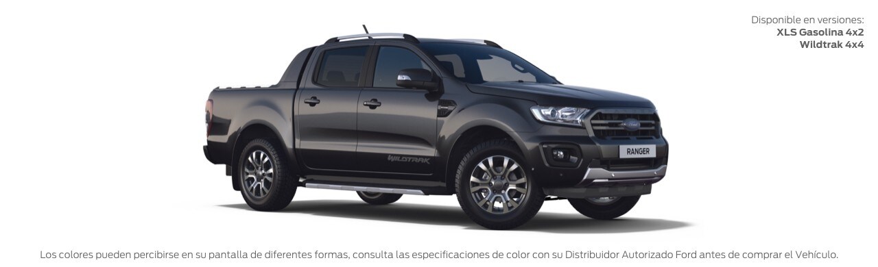 La Camioneta Pick Up Todoterreno, para Trabajo y Aventura Ford Ranger 2022 color Gris Zinc