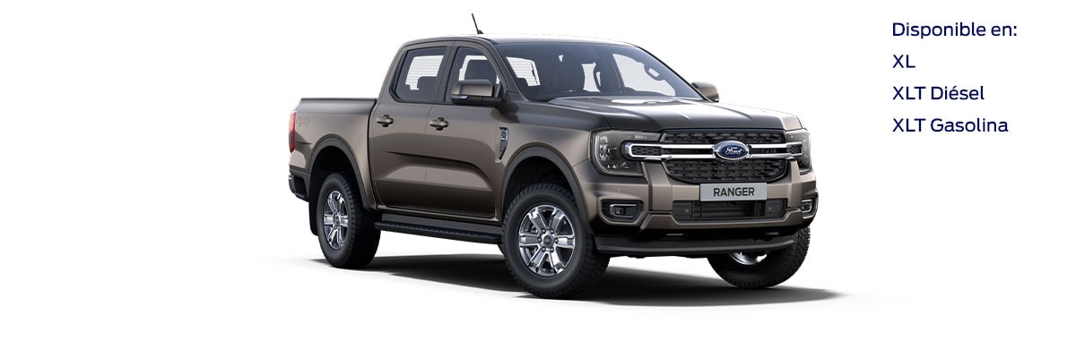 Ford Ranger 2023, Camioneta Pickup Nueva Generación en color Arena Estelar