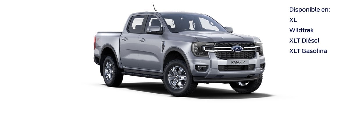 Ford Ranger 2023, Camioneta Pickup Nueva Generación en color Gris Mercurio