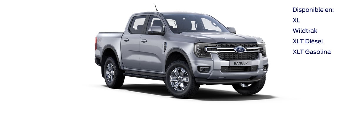 Ford Ranger 2023, Camioneta Pickup Nueva Generación en color Gris Mercurio