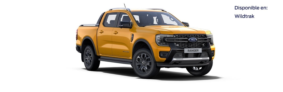 Ford Ranger 2023, Camioneta Pickup Nueva Generación en color Naranja Nitro