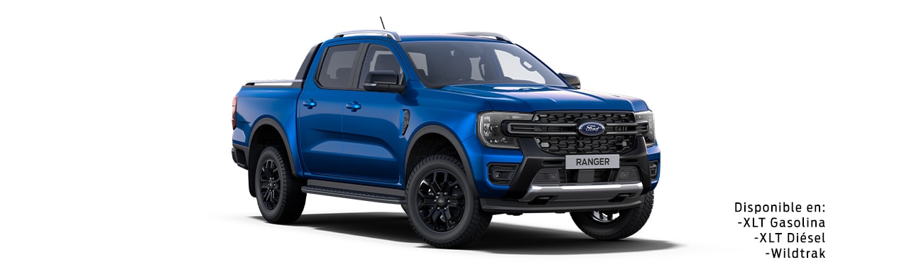 Ford Ranger 2024, Camioneta Pickup 4x4 de Gran Capacidad y Tecnología en Color Azul Relámpago