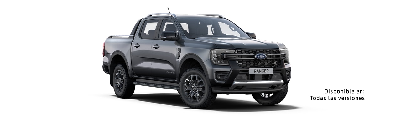 Ford Ranger 2024, Camioneta Pickup 4x4 de Gran Capacidad y Tecnología en Color Gris Carbono