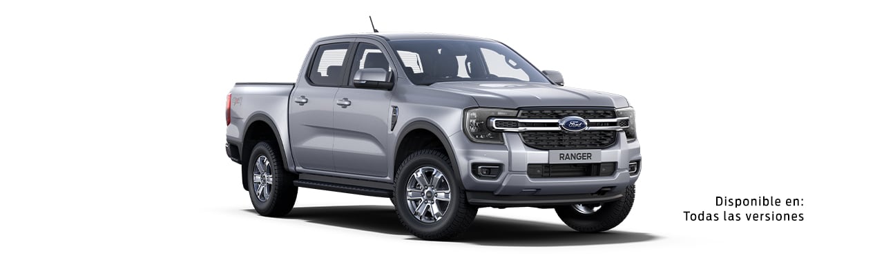 Ford Ranger 2024, Camioneta Pickup 4x4 de Gran Diseño y Tecnología en Color Plata