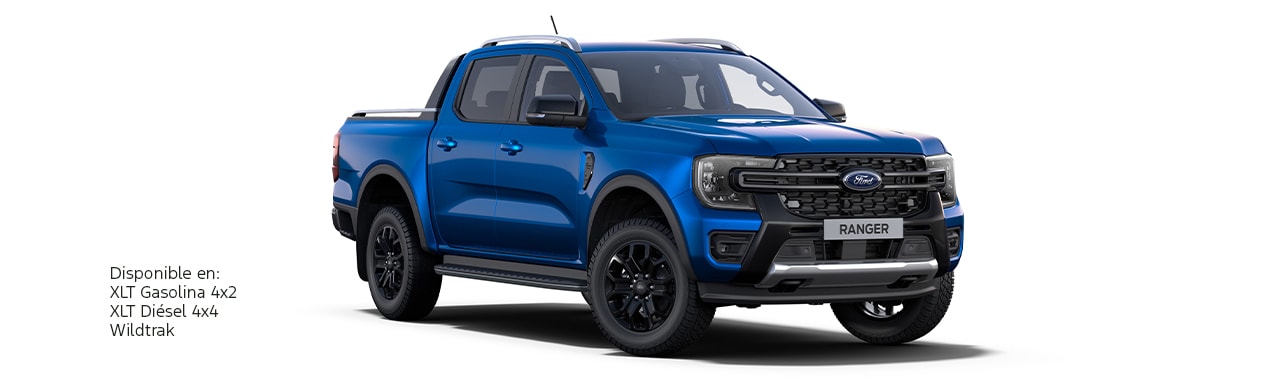 Ford Ranger 2025, Camioneta Pickup 4x4 de Gran Capacidad y Tecnología en Color Azul Relámpago