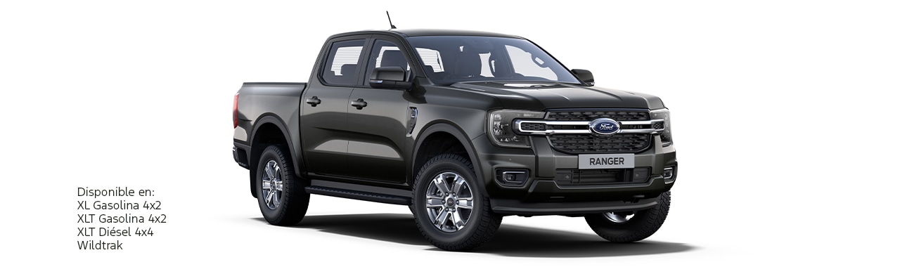 Ford Ranger 2025, Camioneta Pickup 4x4 de Gran Capacidad y Tecnología en Color Gris Carbono
