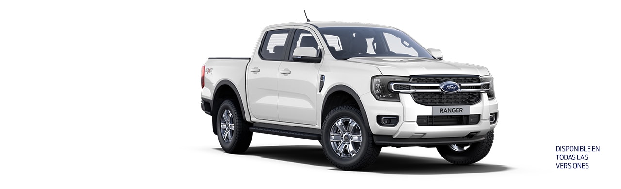 Ford Ranger 2026, Camioneta Pickup 4x4 de Gran Capacidad y Tecnología en Color Blanco Nieve