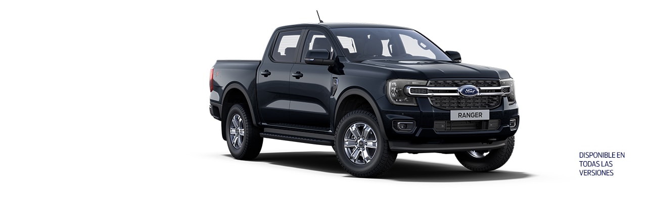 Ford Ranger 2026, Camioneta Pickup 4x4 de Gran Capacidad y Tecnología en Color Negro Obsidiana