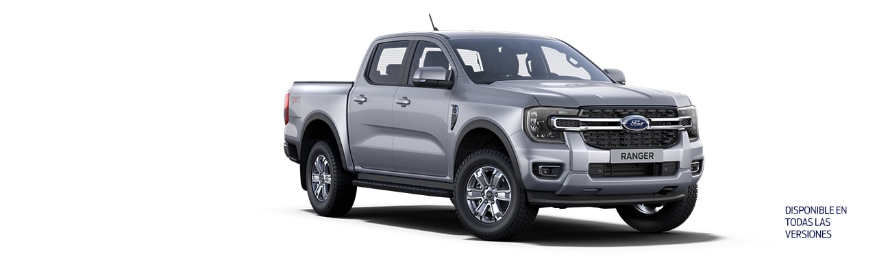 Ford Ranger 2026, Camioneta Pickup 4x4 de Gran Capacidad y Tecnología en Color Plata Gris
