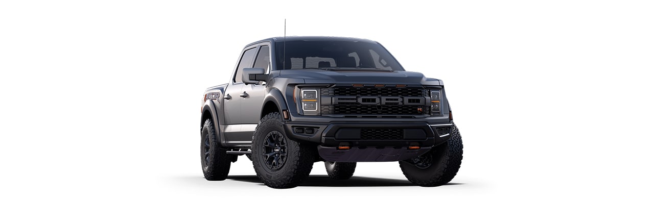 Ford Lobo Raptor 2023, Camioneta Pickup de Alto Rendimiento para Off-Road en Color Gris Carbono