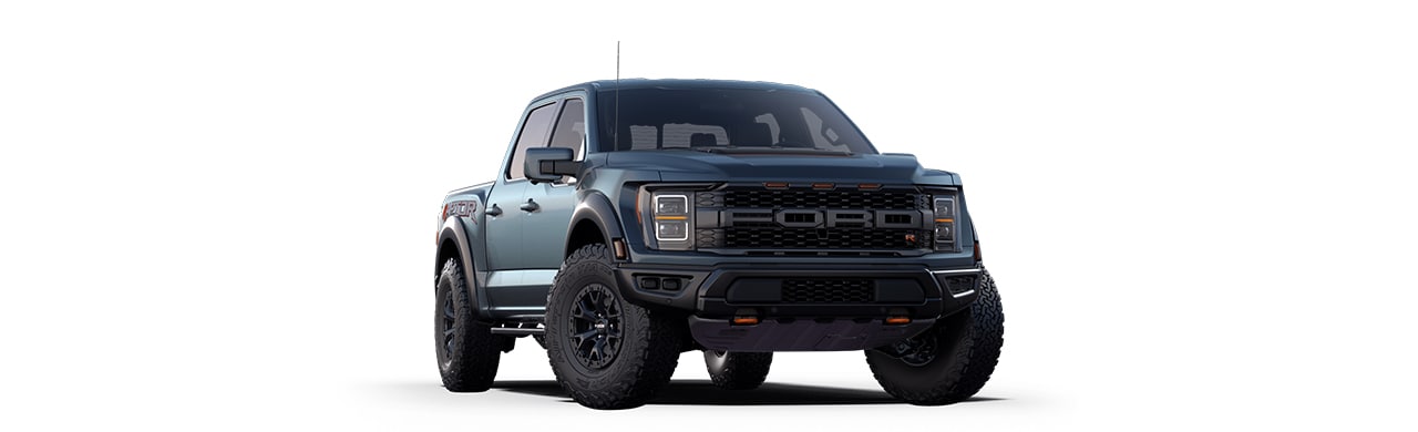 Ford Lobo Raptor 2023, Camioneta Pickup de Alto Rendimiento para Off-Road en Color Gris Niebla