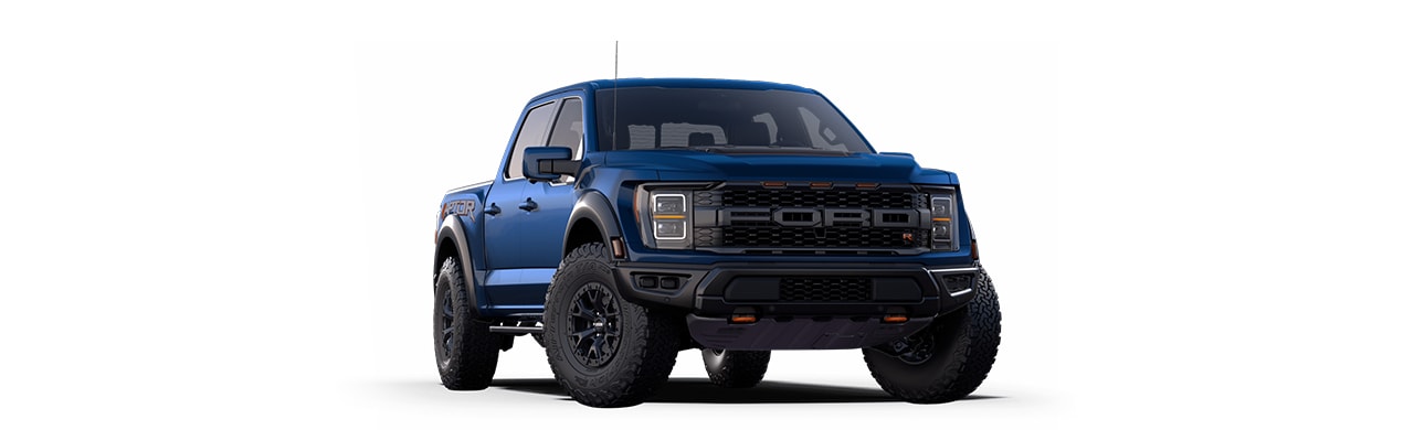 Ford Lobo Raptor 2023, Pickup de Alto Rendimiento para Off-Road en Color Azul Marino Metálico