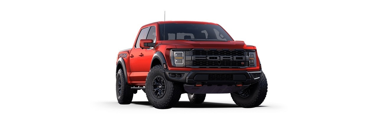 Ford Lobo Raptor 2023, Camioneta Pickup de Alto Rendimiento para Off-Road en Color Naranja Lava