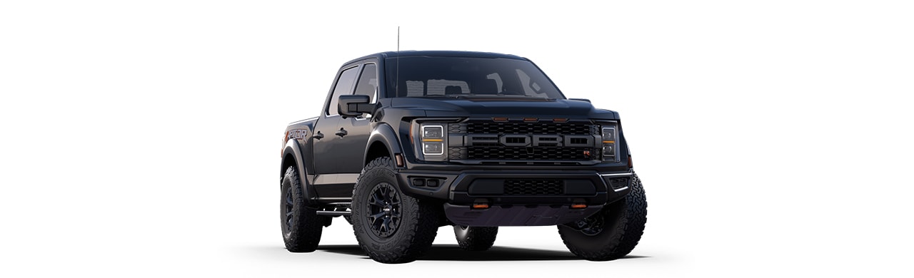 Ford Lobo Raptor 2023, Camioneta Pickup de Alto Rendimiento para Off-Road en Color Negro Obsidiana