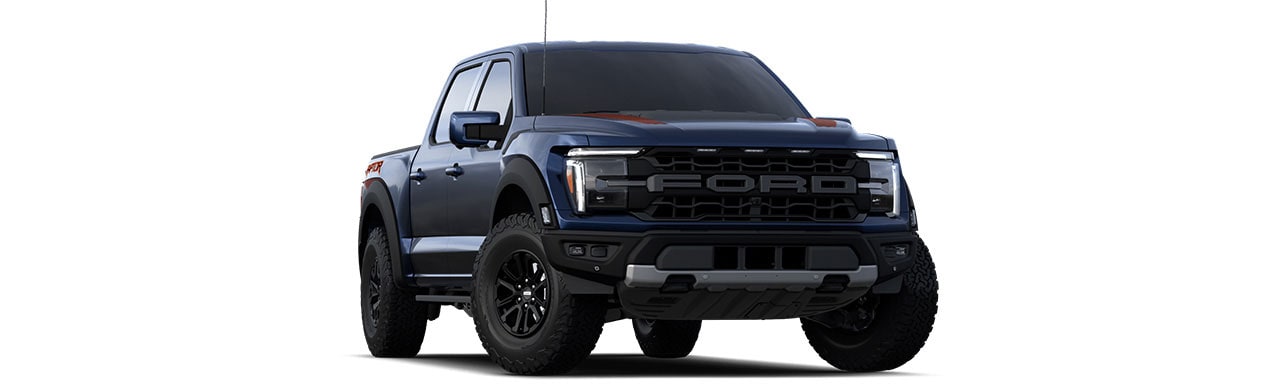 Ford Lobo Raptor 2024, Camioneta Pickup para Off-Road en Color Azul Marino Metálico