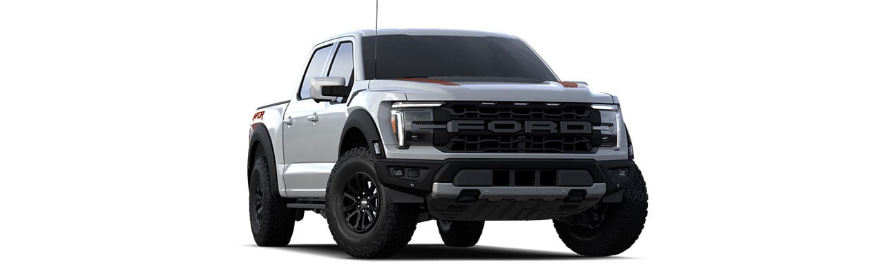 Blanco Avalancha Ford Lobo Raptor 2024, Camioneta Pickup de Alto Rendimiento para Off-Road en Color Blanco Avalancha