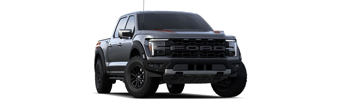 Gris Carbono Ford Lobo Raptor 2024, Camioneta Pickup de Alto Rendimiento para Off-Road en Color Gris Carbono