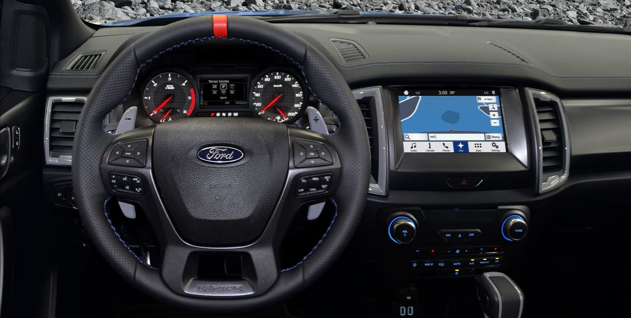 Conecta tu Smartphone con tu Camioneta Ford Ranger Raptor 2021 y obtén comodidad y conectividad
