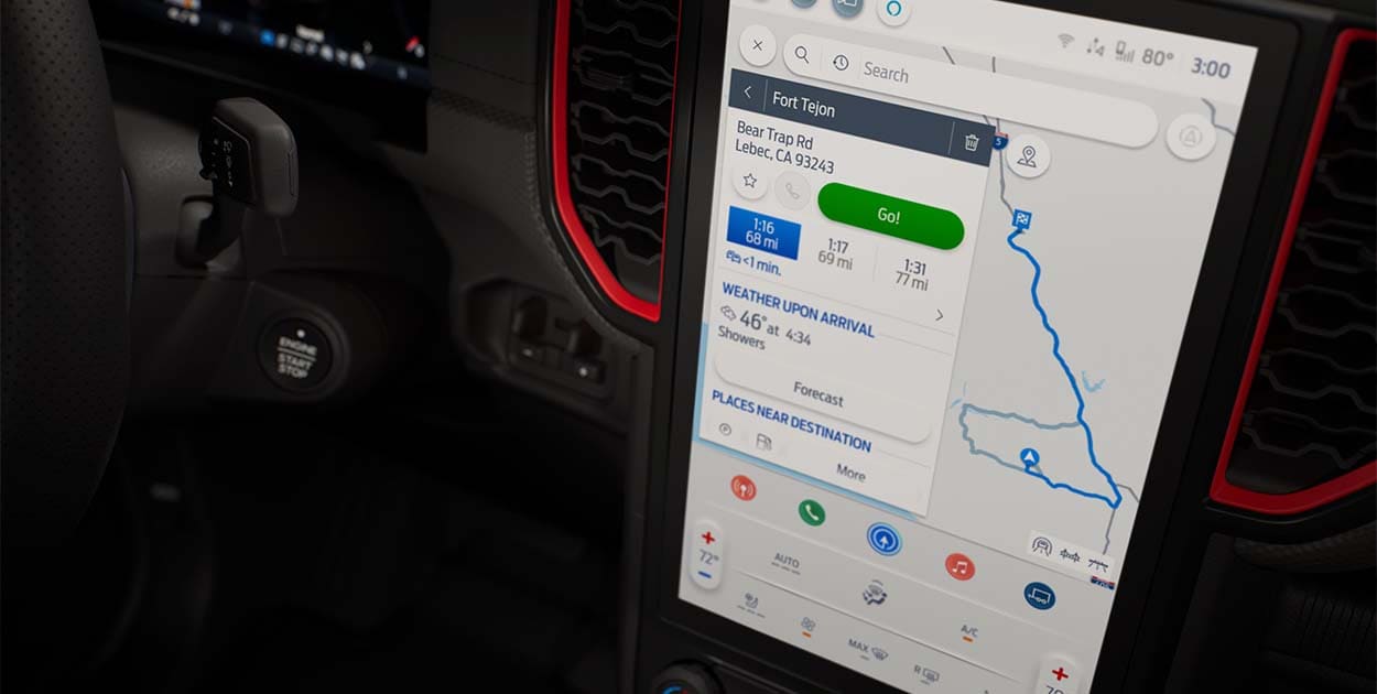 Conectividad en Ford Ranger Raptor 2025, Camioneta Pickup con Pantalla Táctil de 12 pulgadas y SYNC4