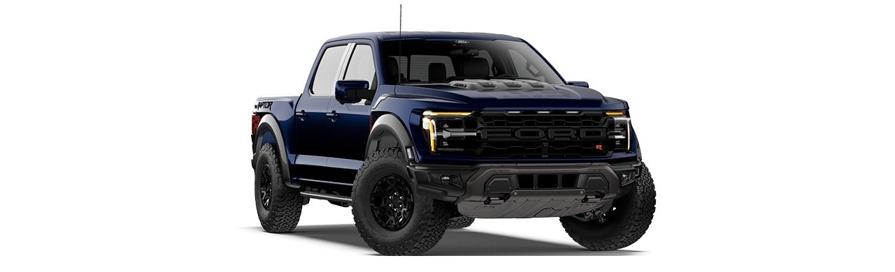 Ford Lobo Raptor 2026, Camioneta Pickup para Off-Road en Color Azul Marino Metálico
