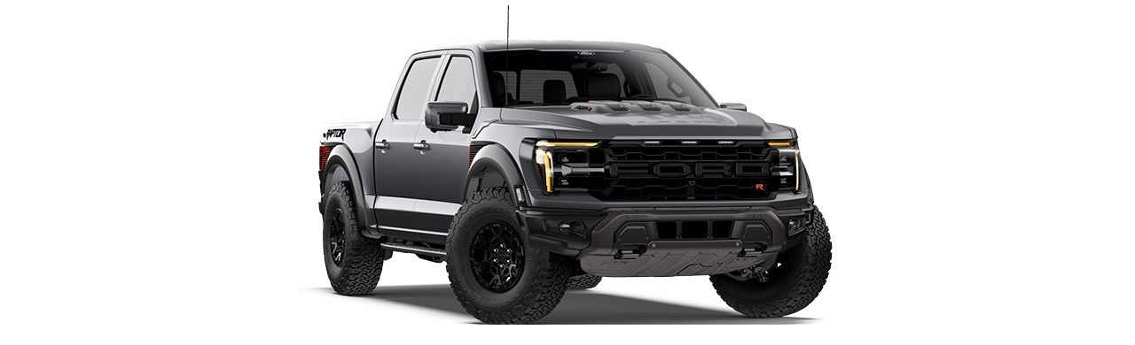 Ford Lobo Raptor 2026, Camioneta Pickup de Alto Rendimiento para Off-Road en Color Gris Carbono