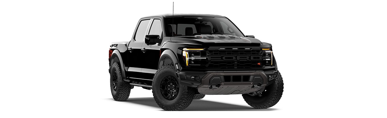 Ford Lobo Raptor 2026, Camioneta Pickup de Alto Rendimiento para Off-Road en Color Negro Obsidiana