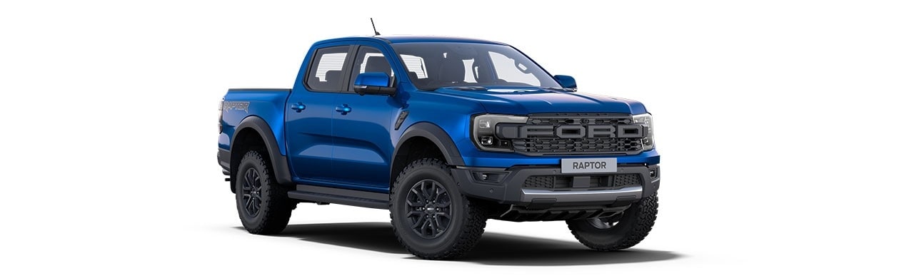 Ford Ranger Raptor 2026, Camioneta Pickup 4x4 de Gran Potencia y Capacidad en color Azul Relámpago
