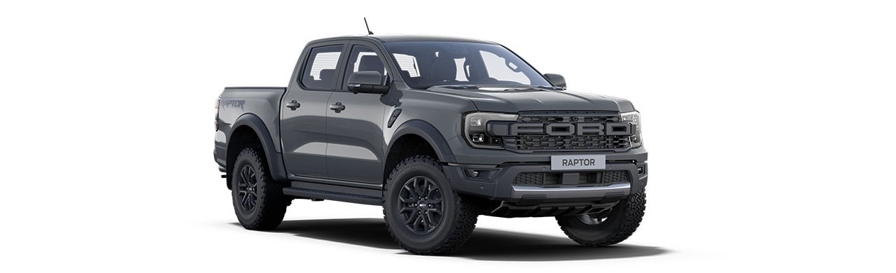 Ford Ranger Raptor 2026, Camioneta Pickup 4x4 de Gran Potencia y Capacidad en color Gris Acero