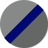 Gris Imán franjas azules