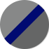 Gris Imán franjas azules