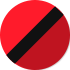 Rojo Racing franjas negras
