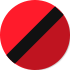 Rojo Racing franjas negras