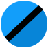 Azul Eléctrico con Franjas Negras