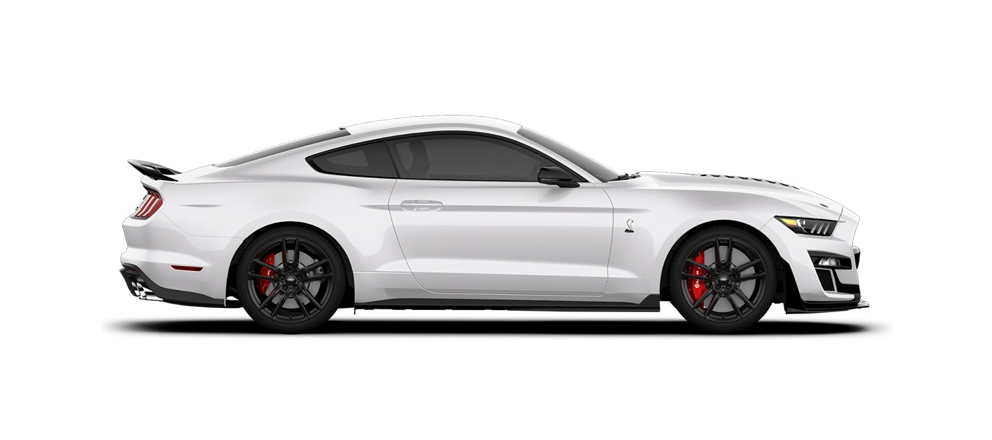 Mustang Shelby GT500 2021 el Deportivo Street Legal Más Potente de Ford en color Blanco Oxford