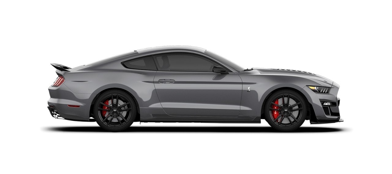 Mustang Shelby GT500 2021 el Deportivo Street Legal Más Potente de Ford en color Gris Imán