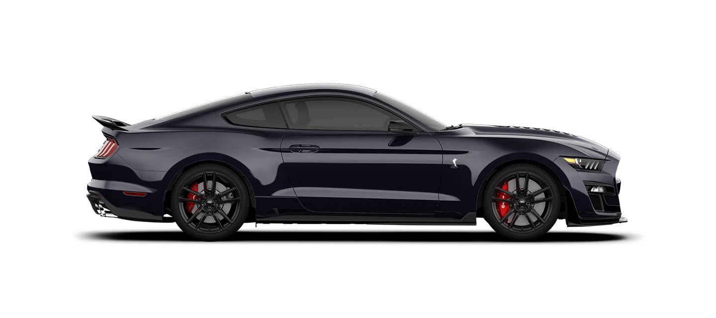 Mustang Shelby GT500 2021 el Deportivo Street Legal Más Potente de Ford en color Negro Ocaso