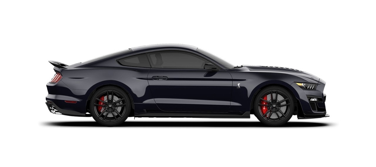 Mustang Shelby GT500 2021 el Deportivo Street Legal Más Potente de Ford en color Negro Ocaso